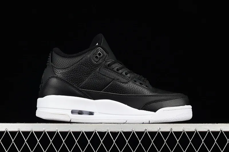 All categories Air Jordan Jordan series basketball shoes Air Jordan 3 Air Jordan 3 Retro "CYBER MONDAY" AJ3 Joe 3 black and white devil 136064-020